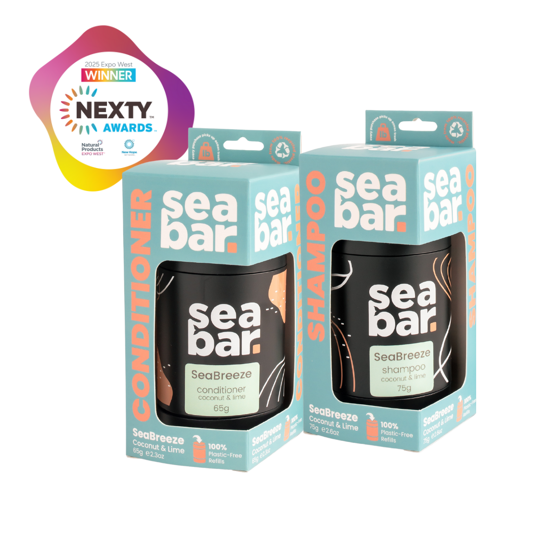 SeaBreeze Shampoo and Conditioner Bar Bundle – SeaBar