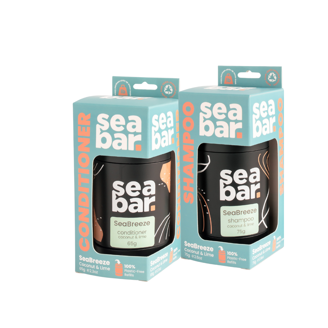 SeaBreeze Shampoo and Conditioner Bar Bundle